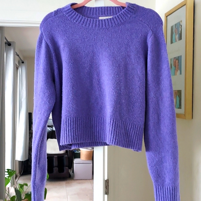 Universal Thread Purple Crew Neck Sweater